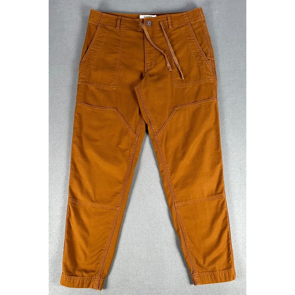REI Joggers Pants 34x30 Rust Brown Co Op Trailsmith Double Knee Minimalist READ - Picture 2 of 9